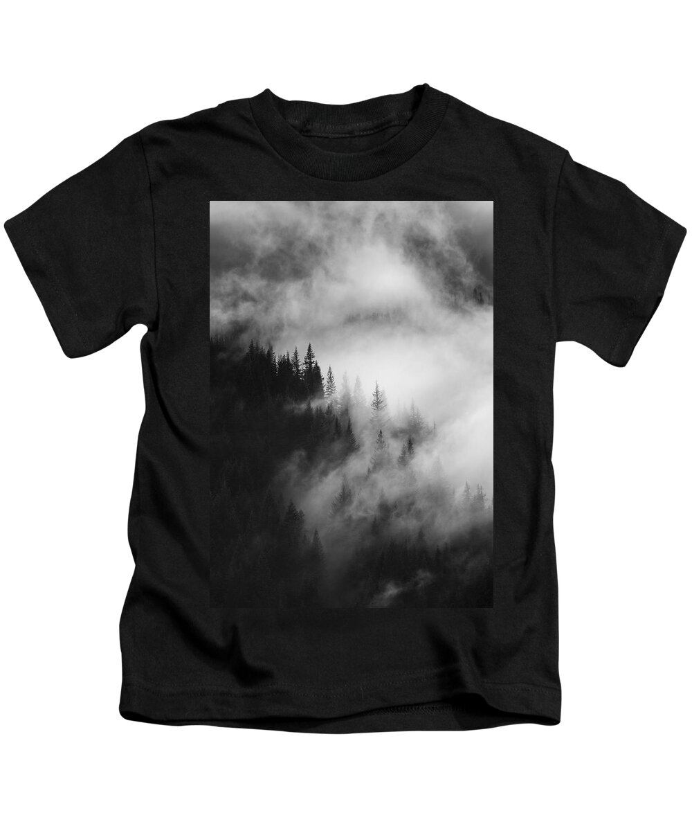 Forest Kids T-Shirt featuring the photograph Mountain Whispers by Michael Dawson