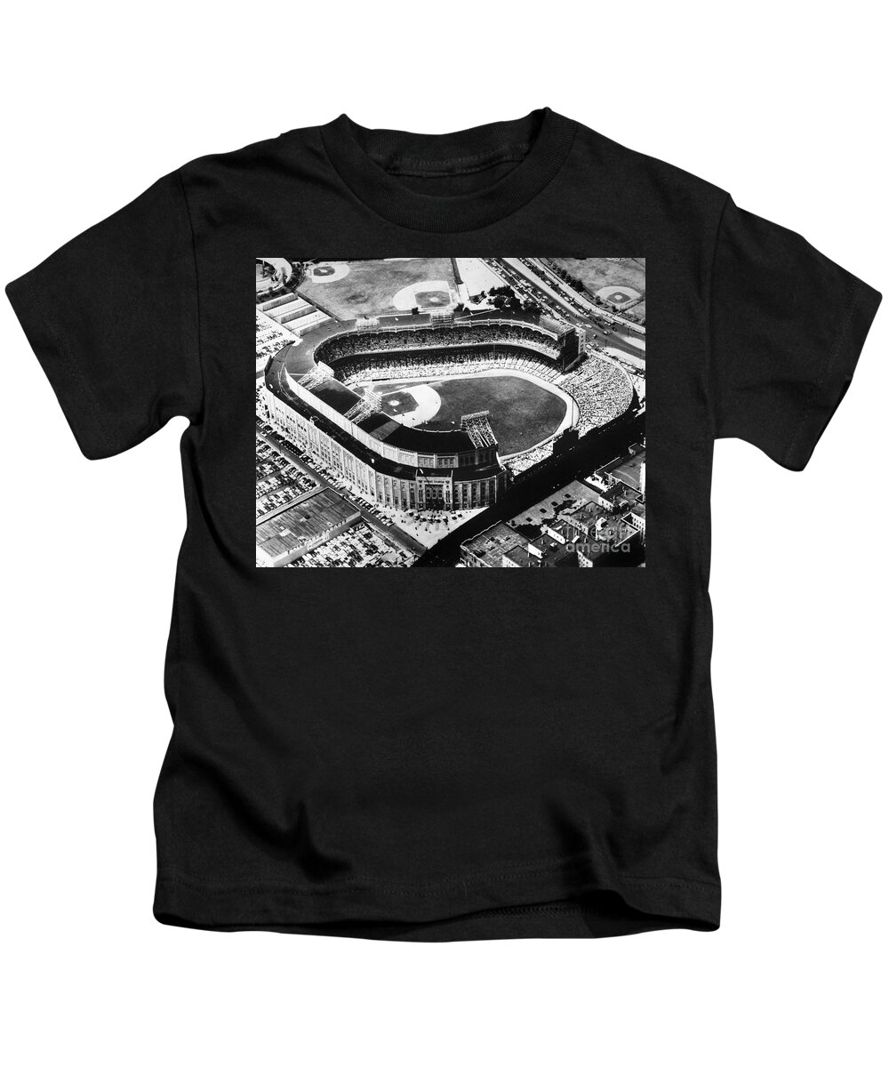 Yankee Stadium, New York Kids T-Shirt by Granger - Pixels