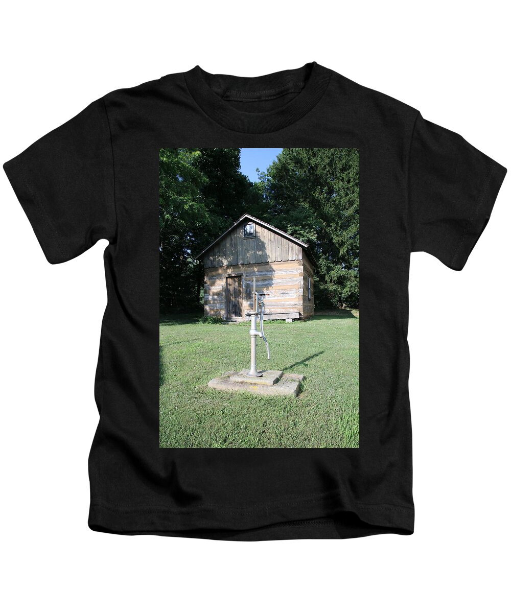 Sugar Creek Kids T-Shirt featuring the photograph Old School House by Rick Redman