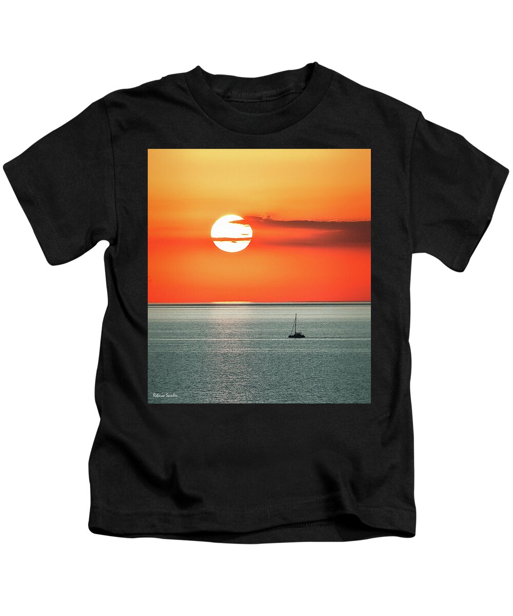 Beach Kids T-Shirt featuring the photograph Peaceful Easy Feeling by Rebecca Samler