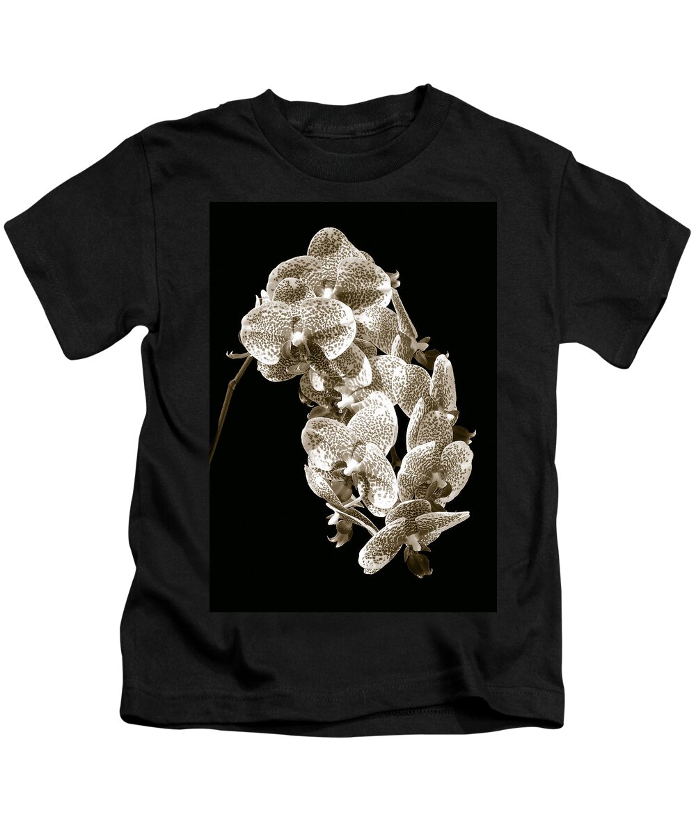 Phalaenopsis Kids T-Shirt featuring the photograph Phalaenopsis by Steven Sparks