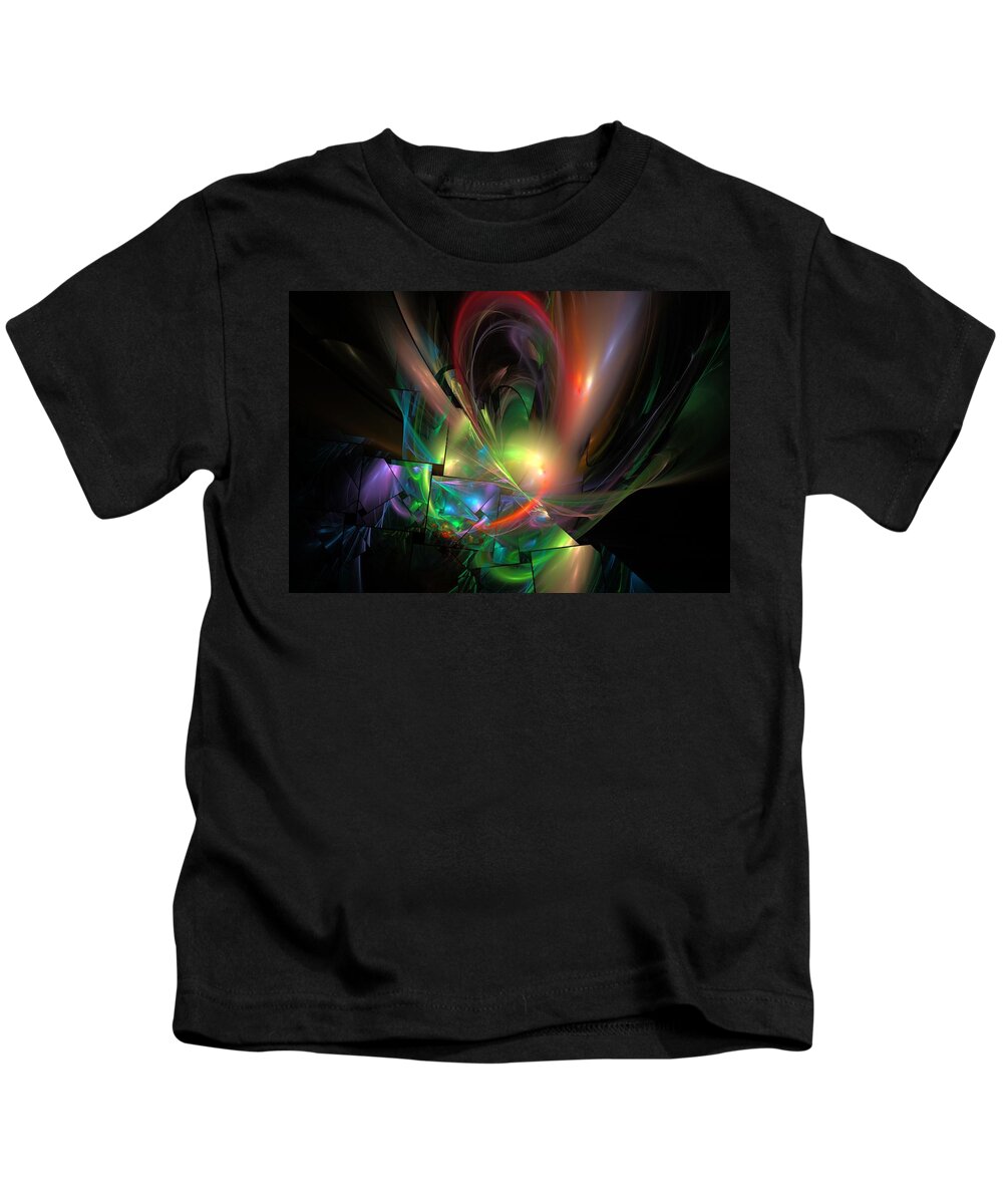 Fantasy Kids T-Shirt featuring the digital art Picassoractal by David Lane