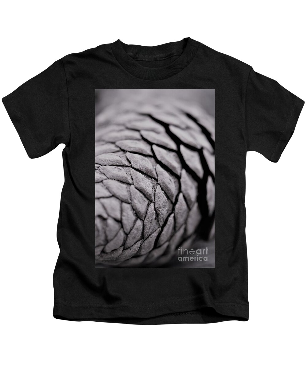 Pine Cone Kids T-Shirt featuring the photograph Pinecone Patterns by Tracey Lee Cassin