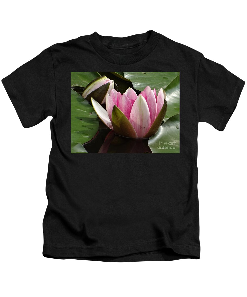 Flower Kids T-Shirt featuring the photograph Pink Harmony by Karin Ravasio