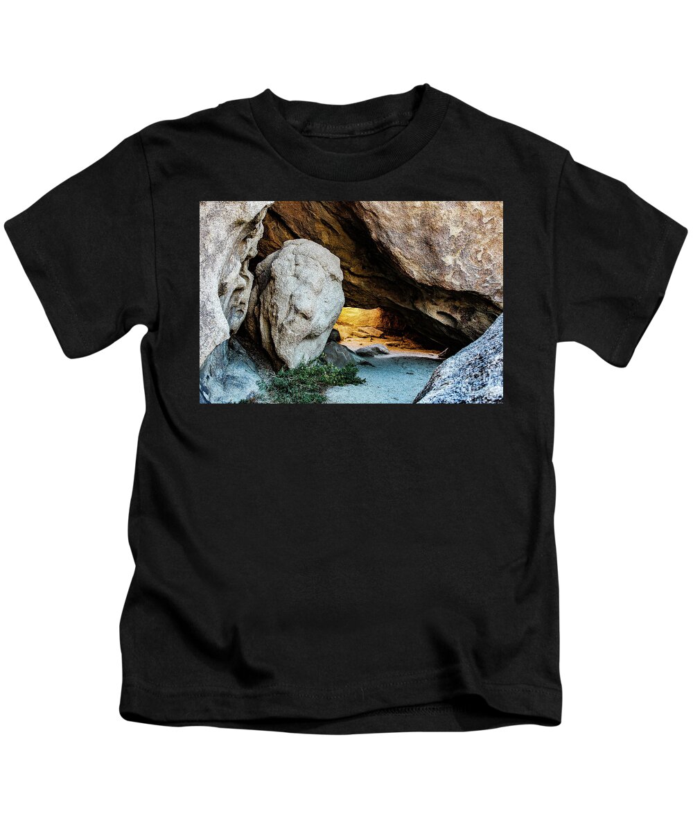 Cave Kids T-Shirt featuring the photograph Pirate's Cave by Adam Morsa