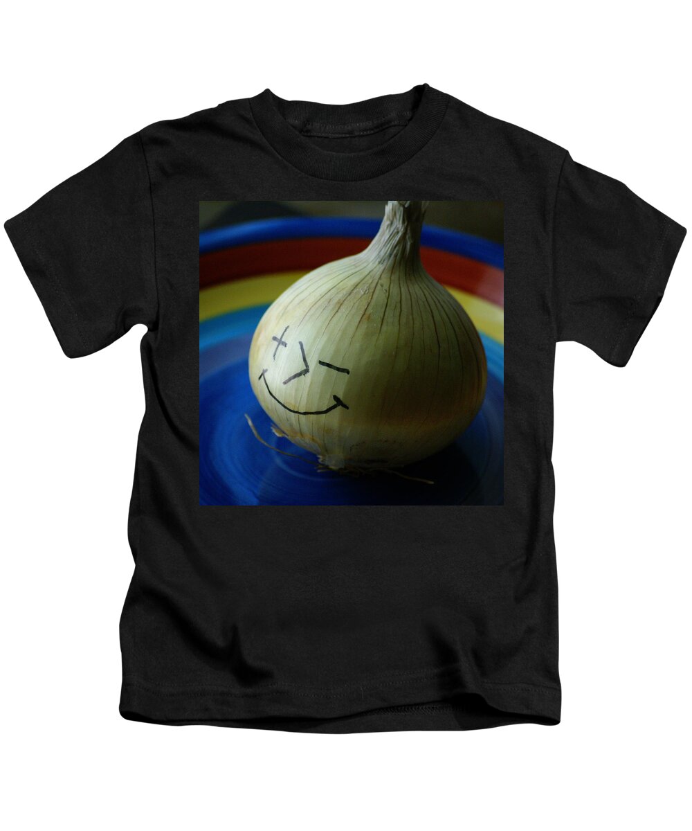 Onion Kids T-Shirt featuring the photograph Posimoto by Ben Upham III