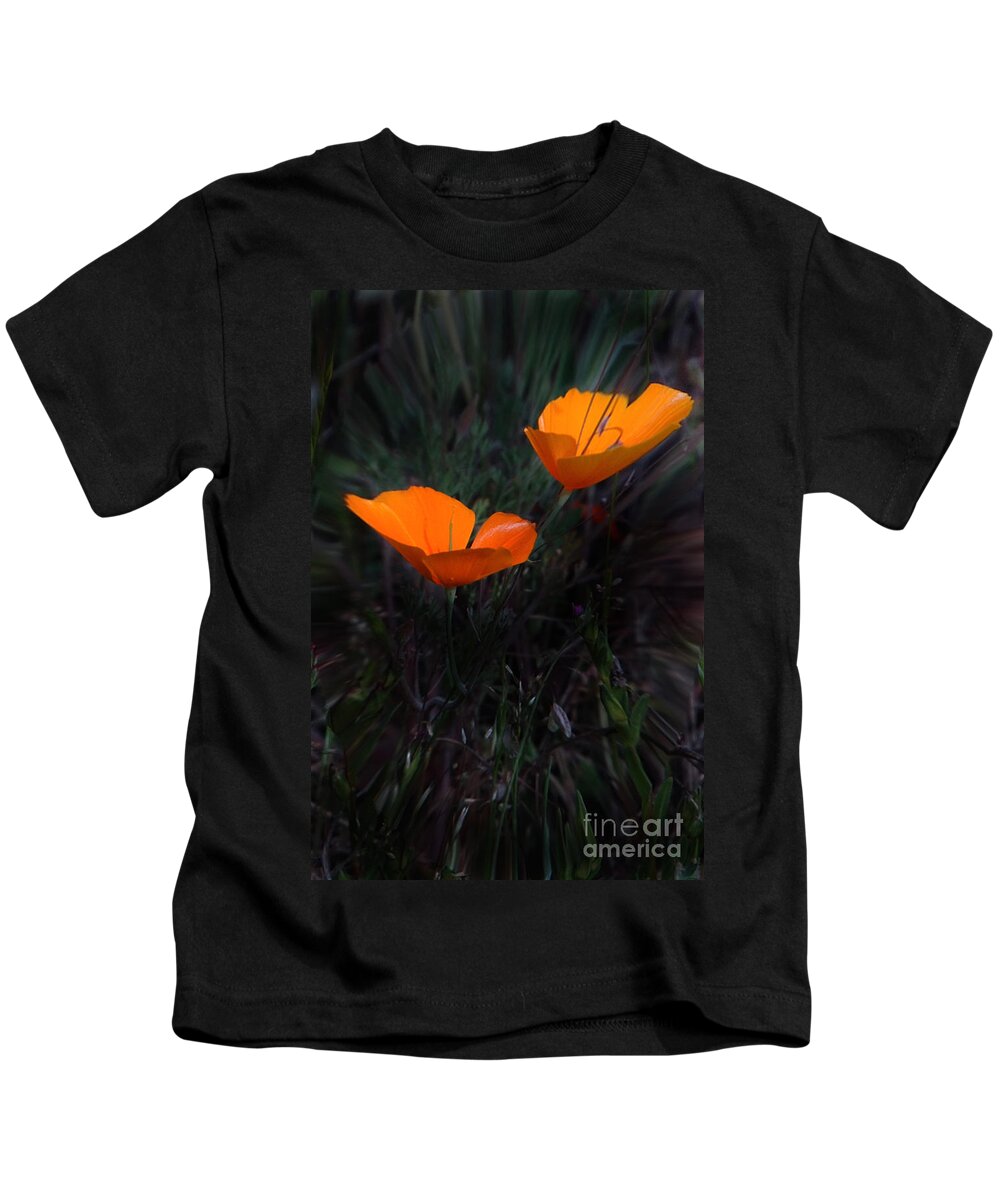 California Scenes Kids T-Shirt featuring the photograph Reaching for the Sun by Norman Andrus