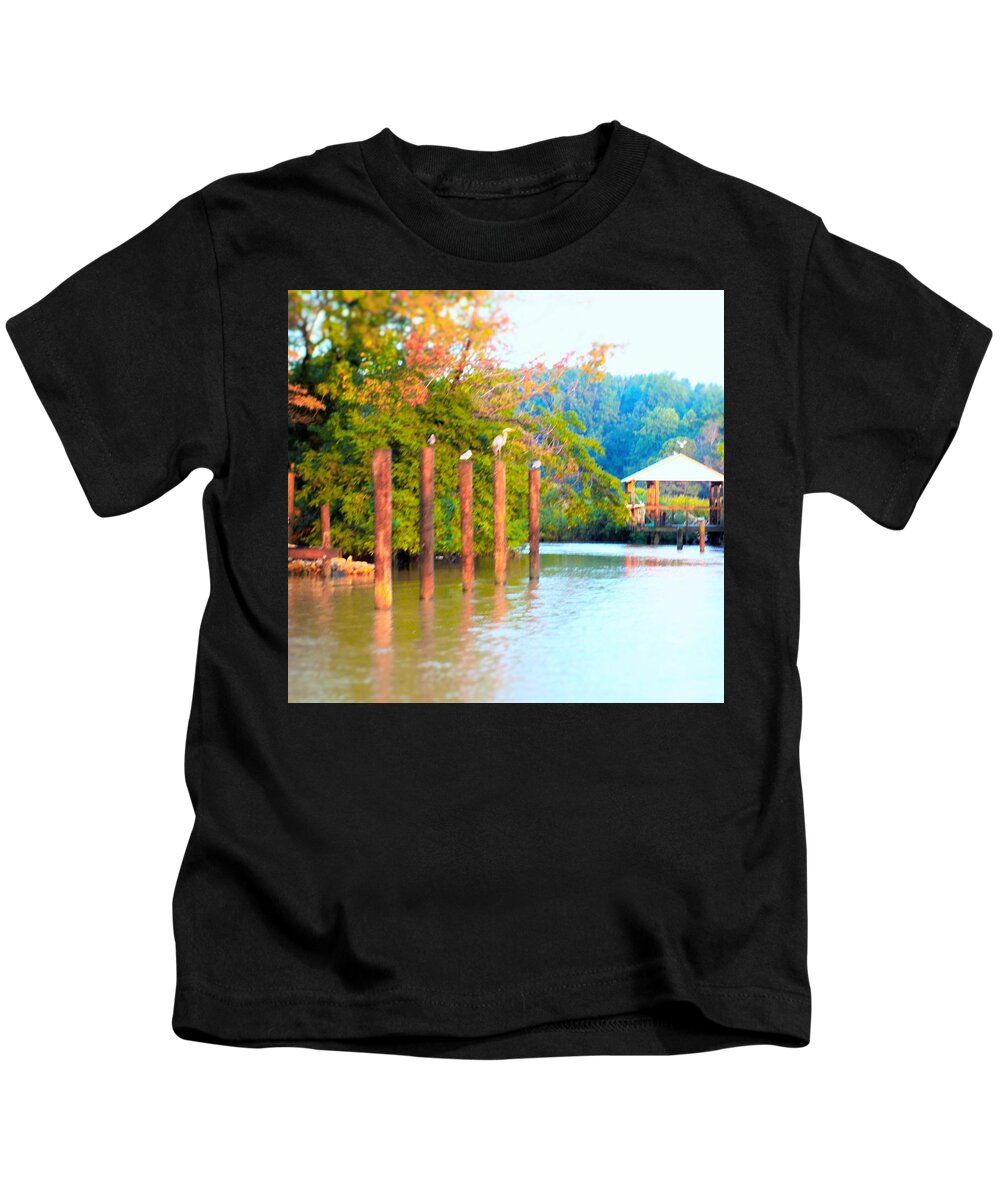 Water Kids T-Shirt featuring the photograph Sail at Sunrise by Art By G-Sheff
