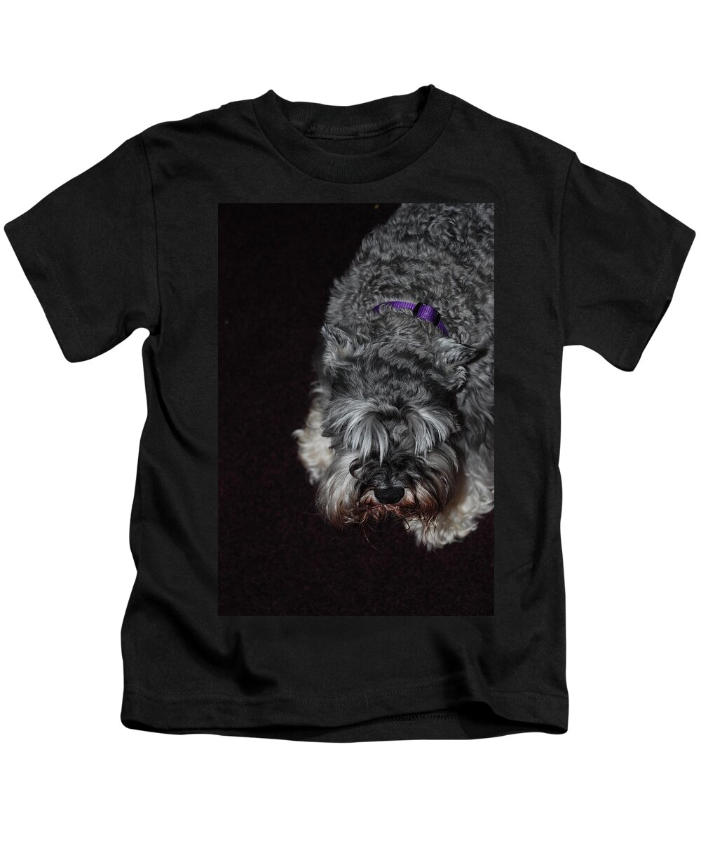 Dog Kids T-Shirt featuring the photograph SAM by Rob Hans