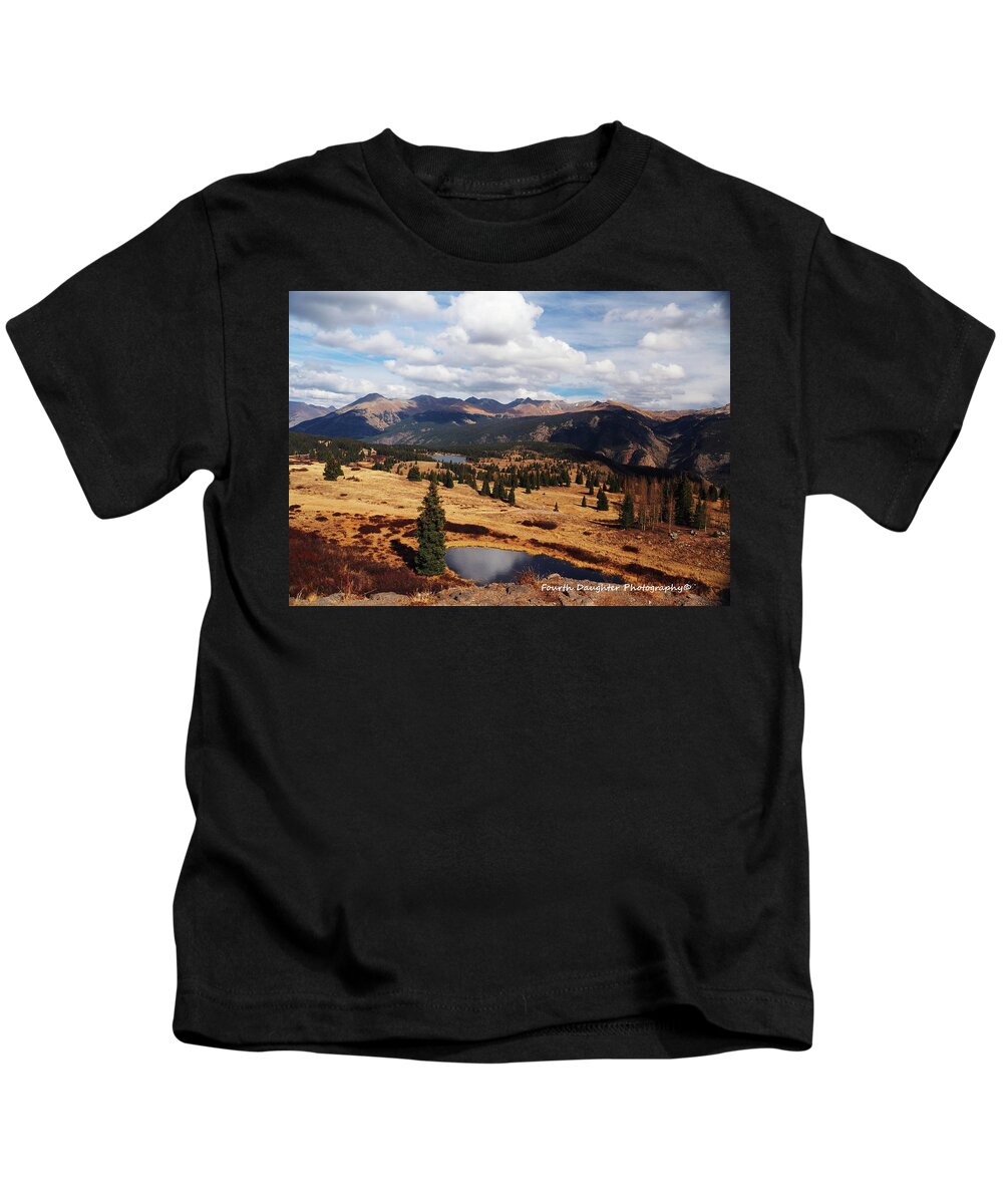 San Juan Mountains Kids T-Shirt featuring the photograph San Juan Mountains by Diane Shirley