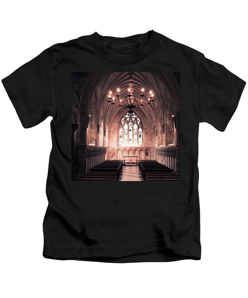 Sanctuary Kids T-Shirt featuring the photograph Sanctuary by Aleck Cartwright
