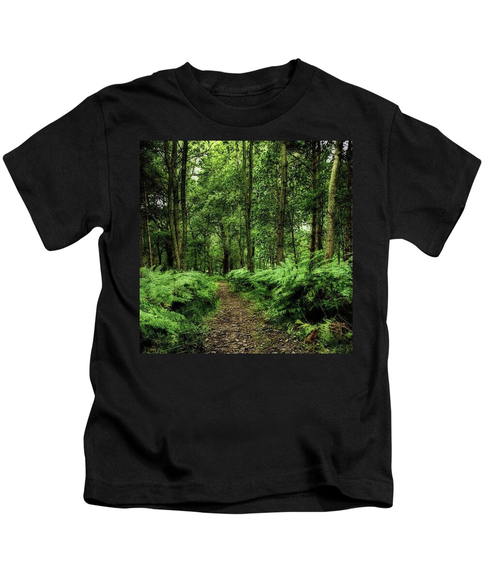 Nature Kids T-Shirt featuring the photograph Seeswood, Nuneaton by John Edwards