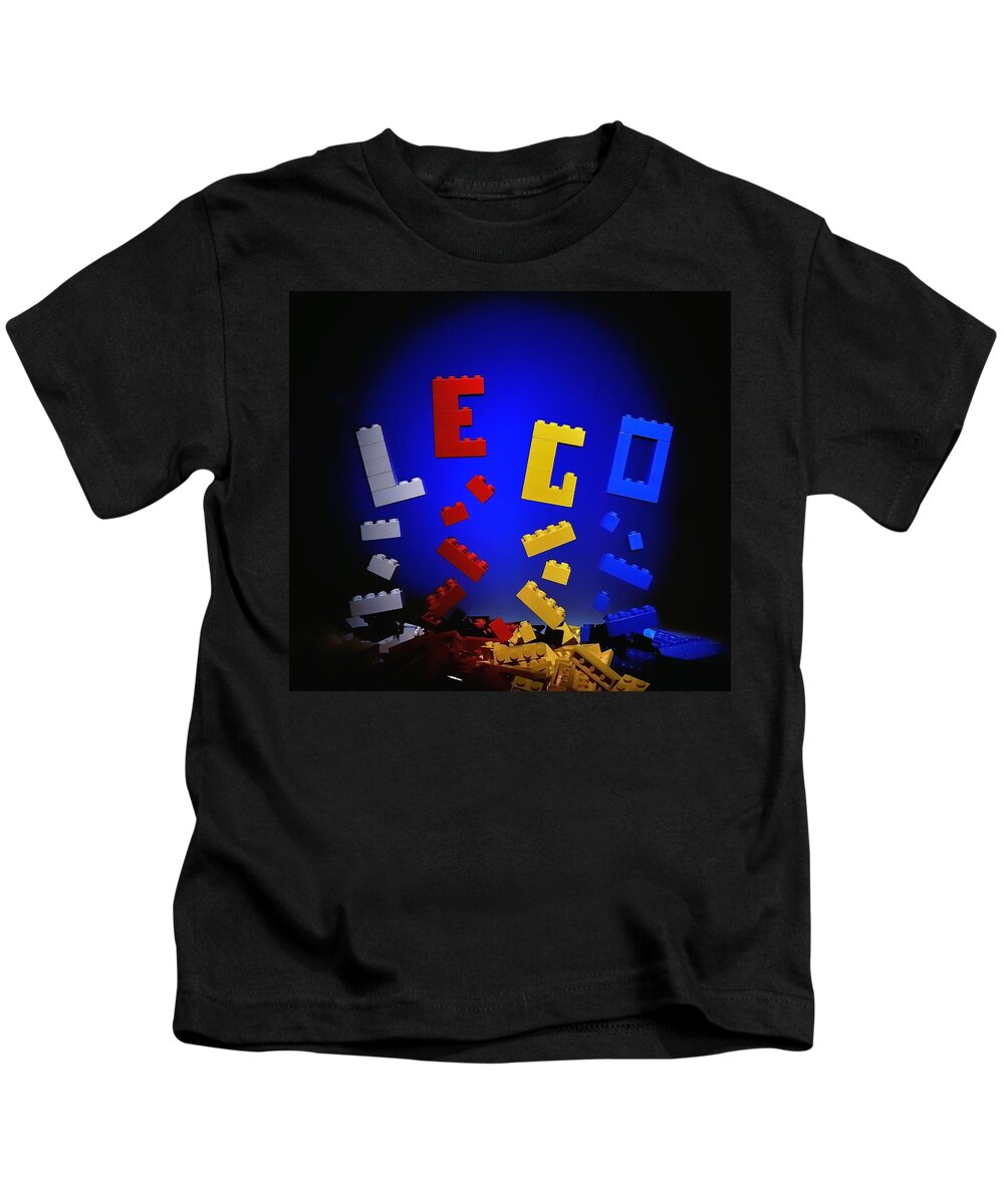 Lego Kids T-Shirt featuring the photograph Self-Assembly by Mark Fuller