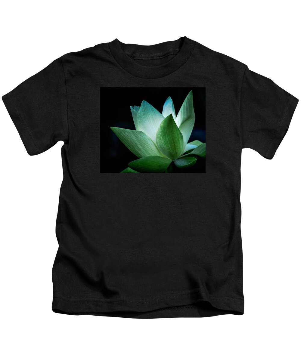 Green Kids T-Shirt featuring the photograph Serenity by Julie Palencia