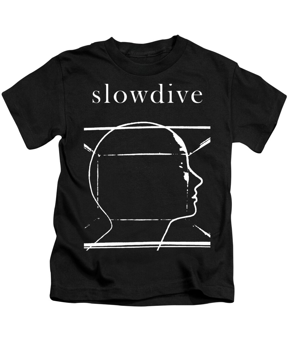 Shoegaze Kids T-Shirt featuring the digital art Slowdive album by Rendra Pujasera