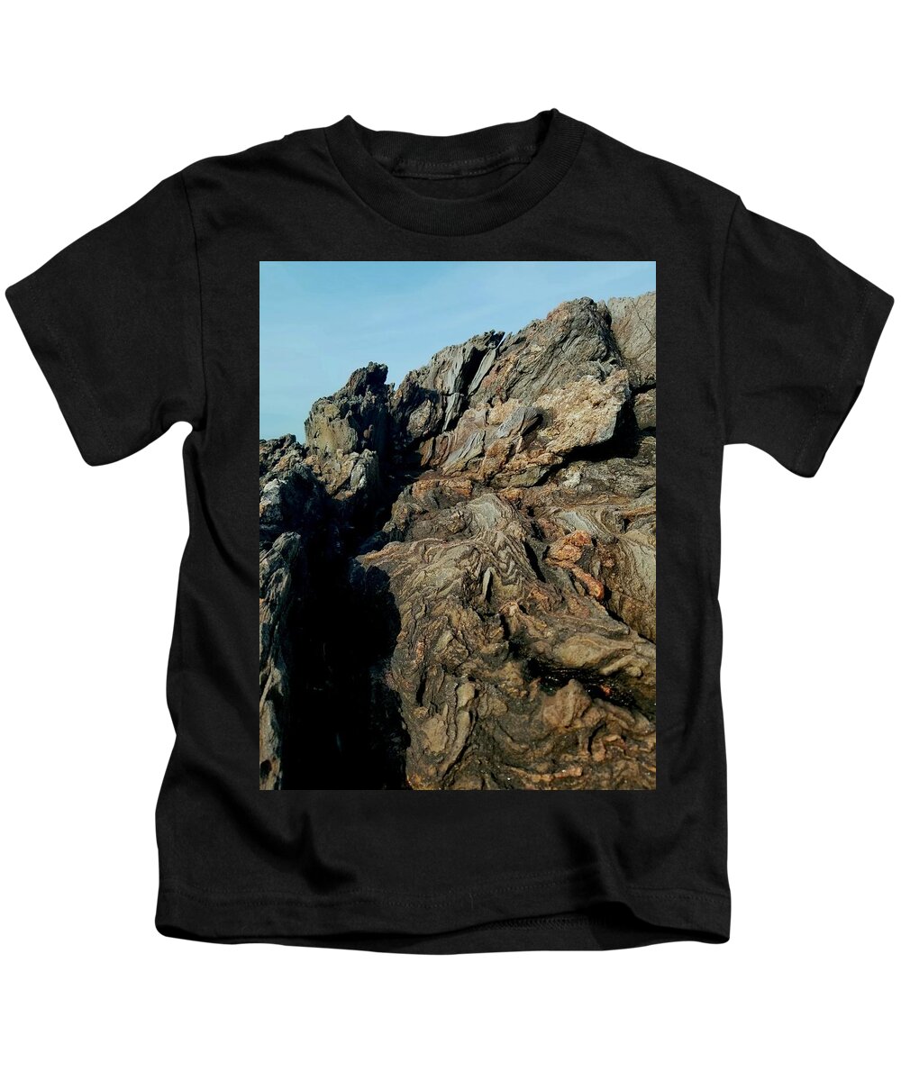 Uther Kids T-Shirt featuring the photograph Solid Fluid Dynamics by Uther Pendraggin
