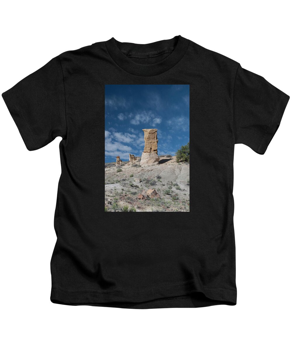 Landscape Kids T-Shirt featuring the photograph Spires by Julia McHugh