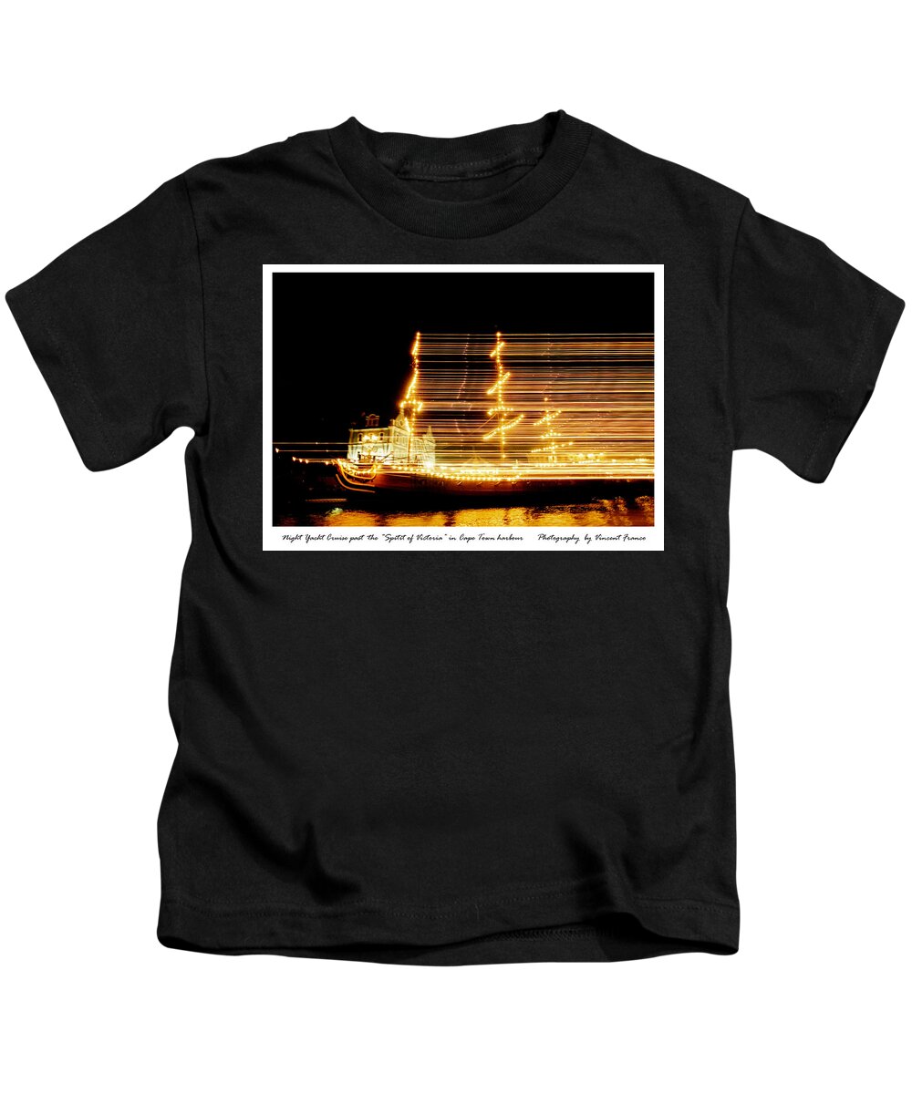 Boat Kids T-Shirt featuring the digital art Spirit of Victoria by Vincent Franco