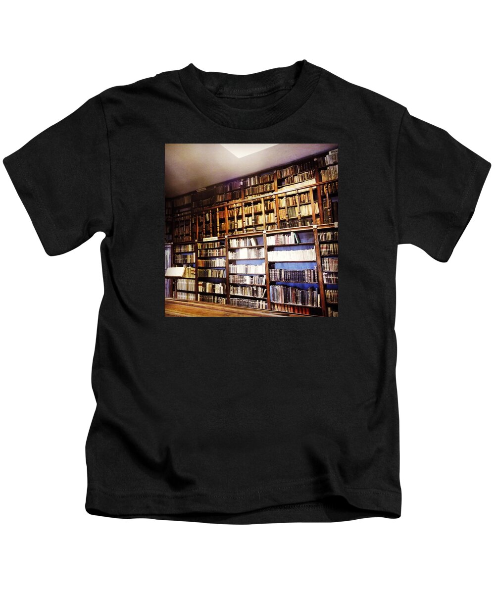 Literature Kids T-Shirt featuring the photograph Book Heaven by Charlotte Cooper