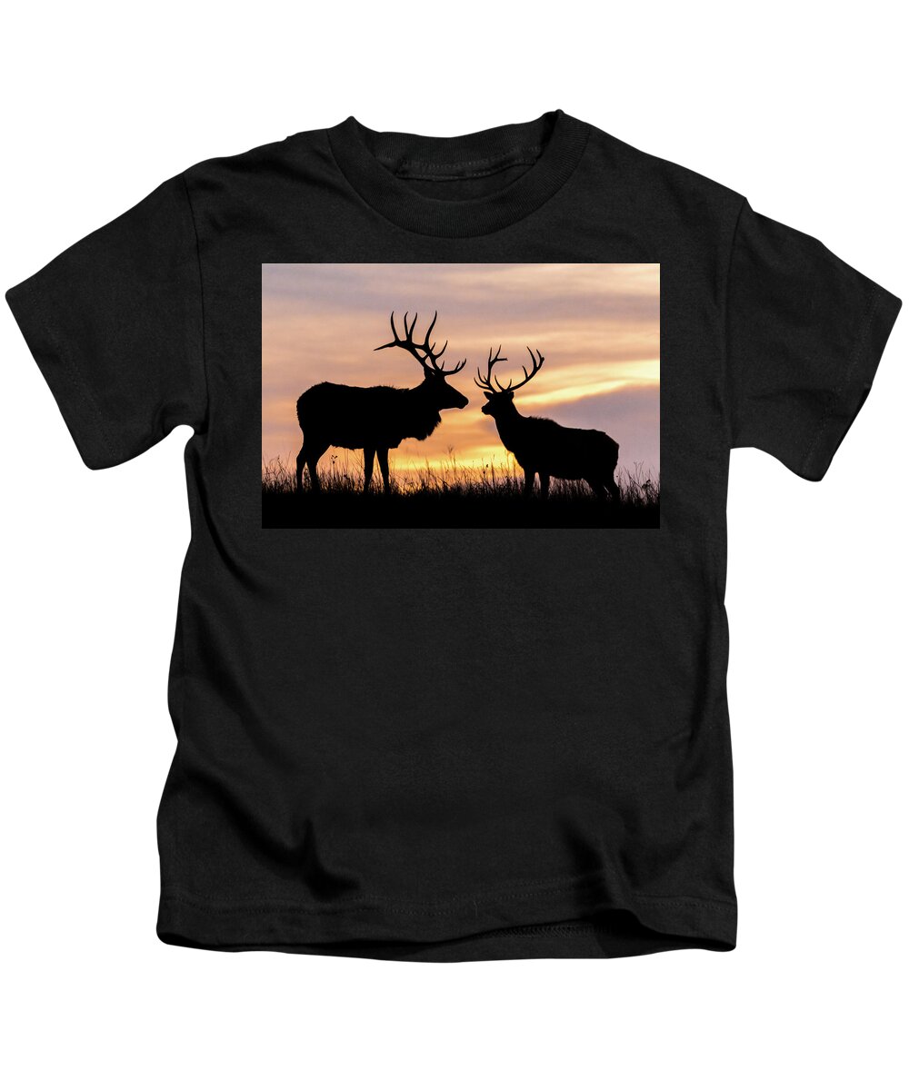 Jay Stockhaus Kids T-Shirt featuring the photograph Sunrise by Jay Stockhaus