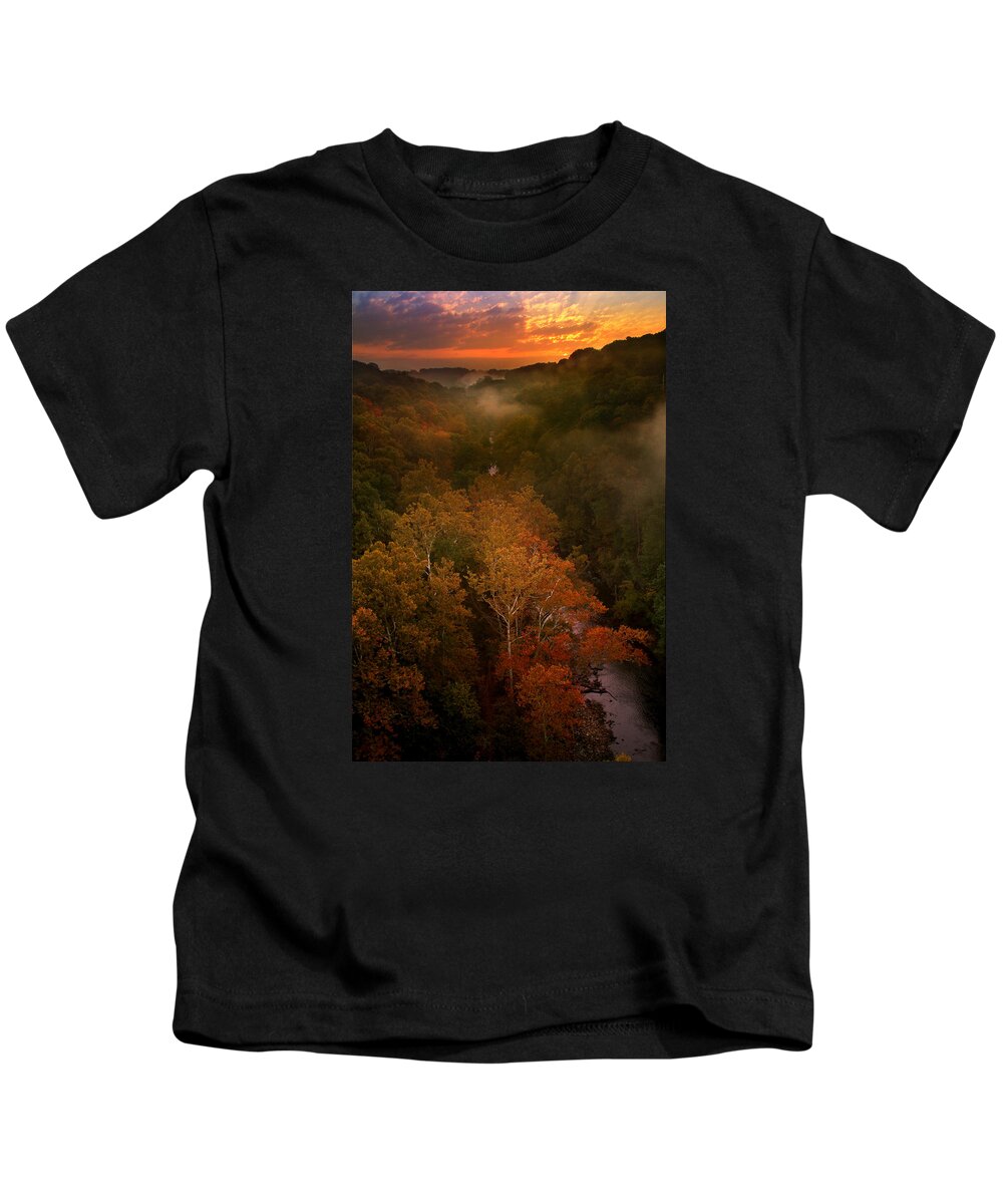 Autumn Kids T-Shirt featuring the photograph Heaven on Earth by Rob Blair
