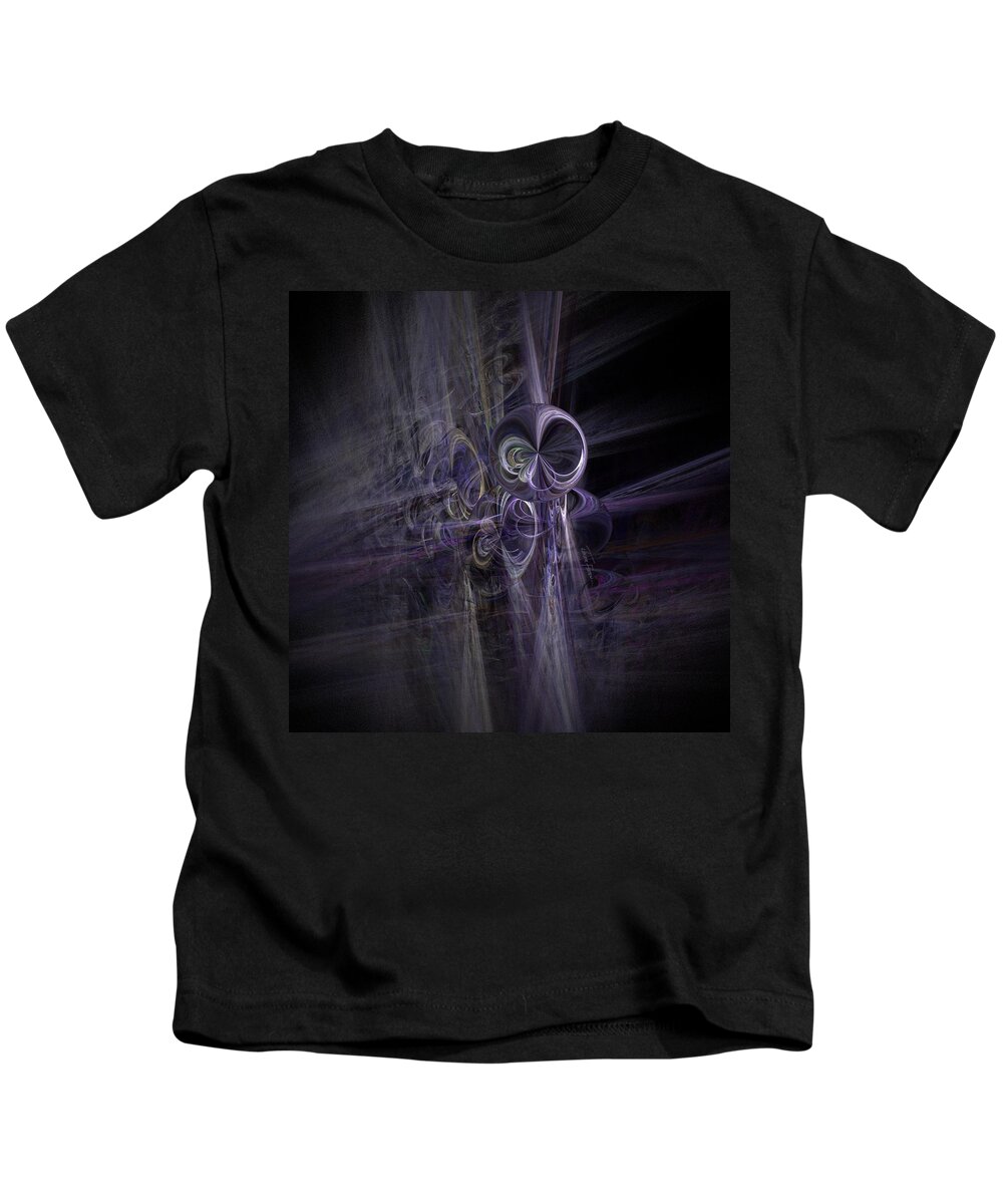 Fineartamerica.com Kids T-Shirt featuring the painting Take me to your leader by Jackie Flaten