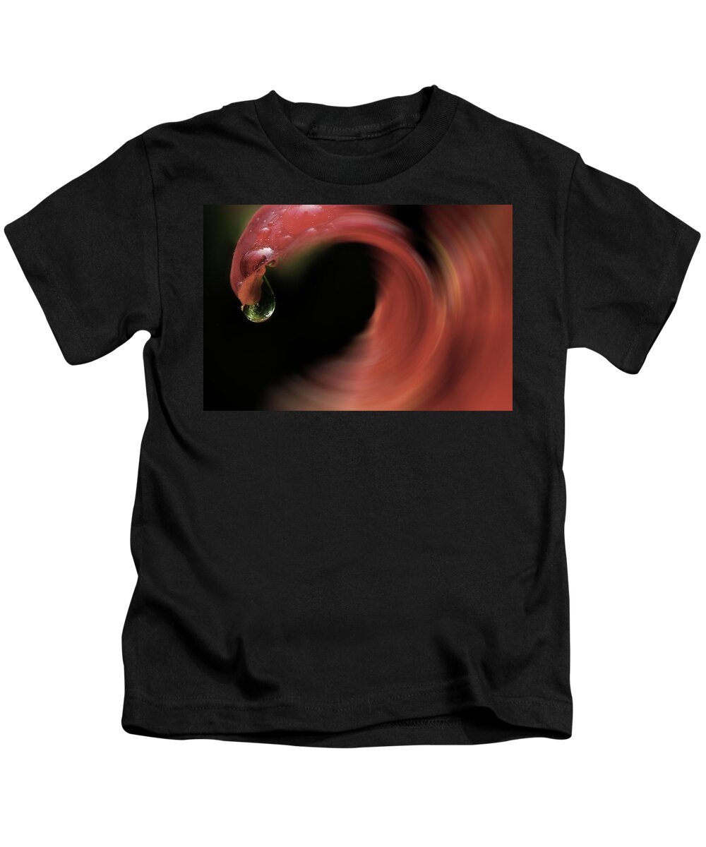 Lily Kids T-Shirt featuring the photograph The Flow Of Summer by Mike Eingle
