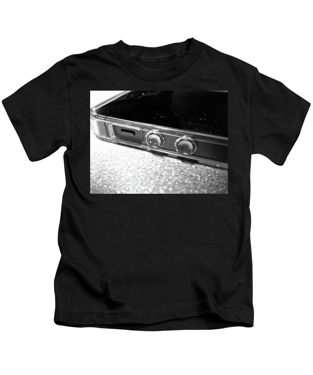 Iphone Kids T-Shirt featuring the photograph The Work Phone by Robert Knight