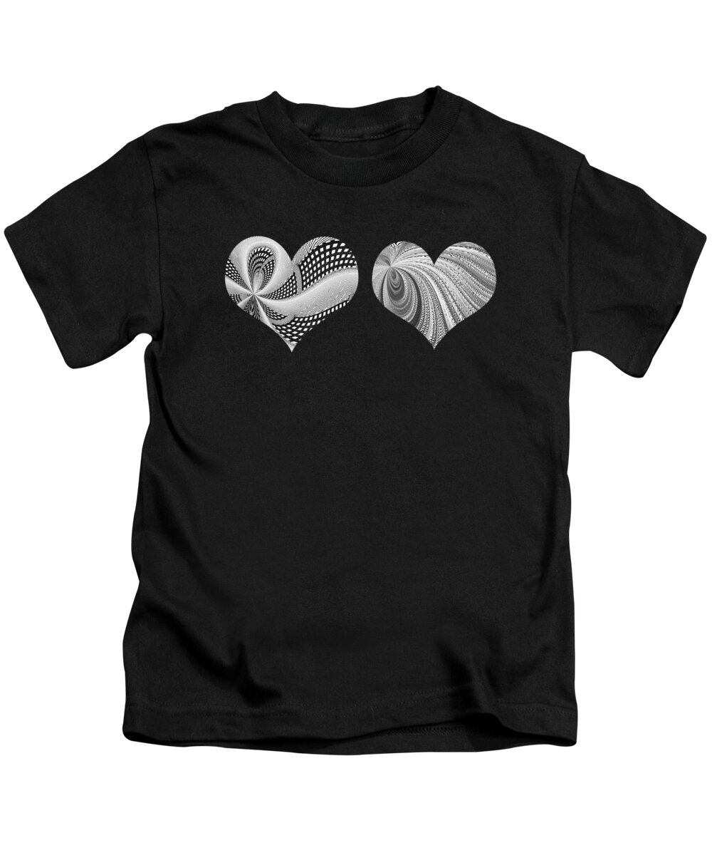 Heart Kids T-Shirt featuring the photograph Two Hearts Speeding by Marilyn Cornwell
