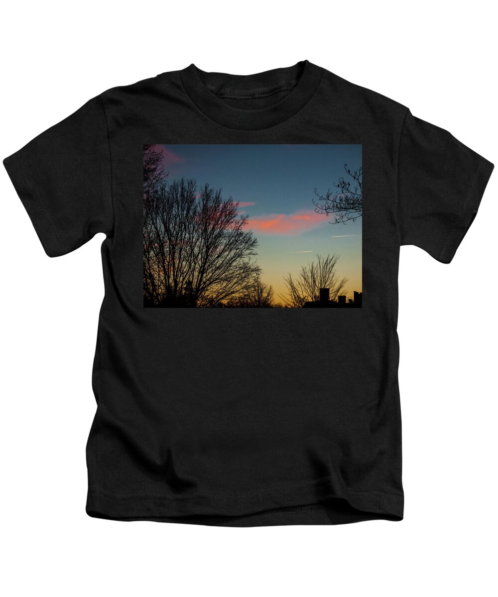 Planes Kids T-Shirt featuring the photograph Two Planes by Randy Sylvia