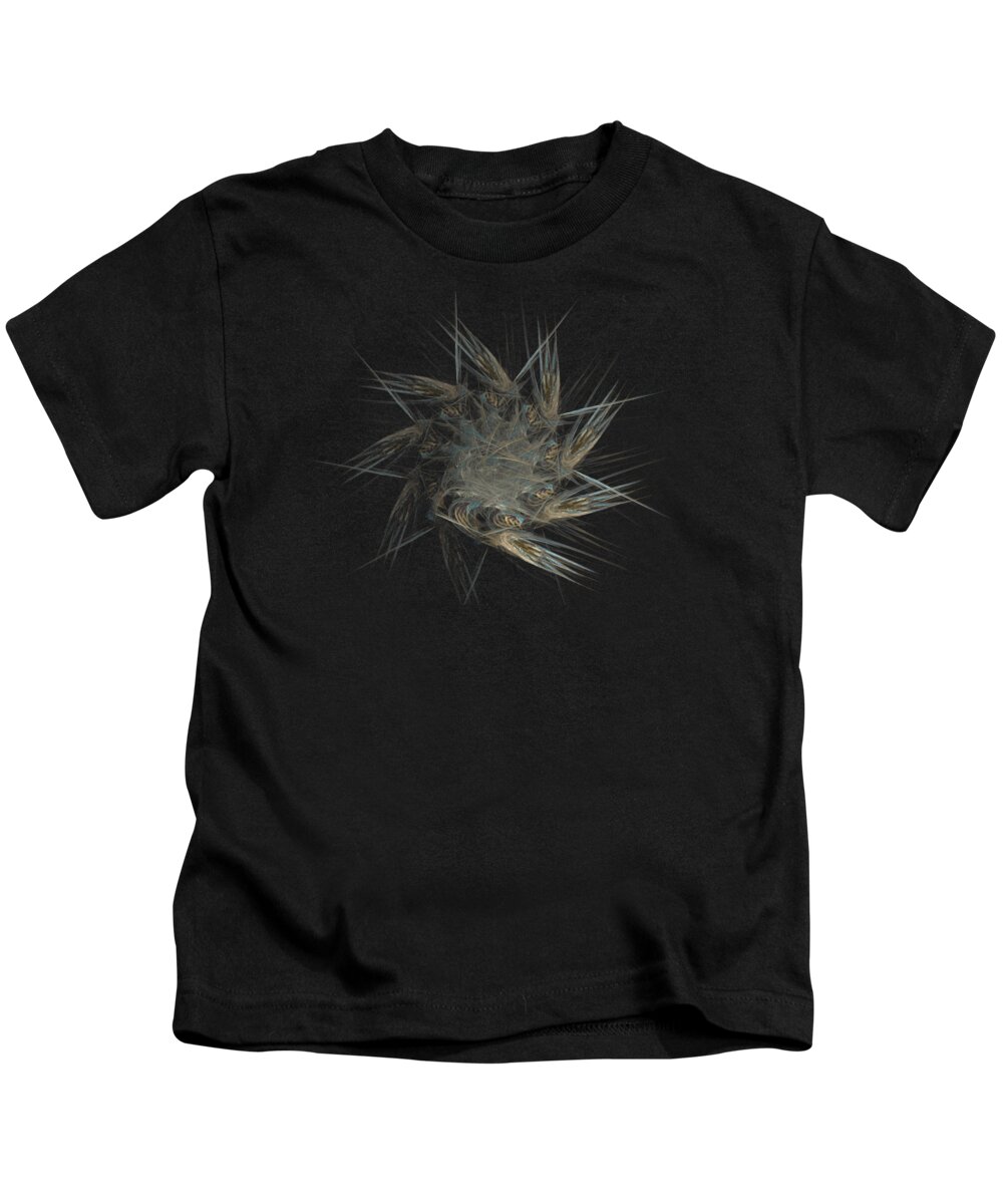  Kids T-Shirt featuring the digital art Untouchable by Rein Nomm