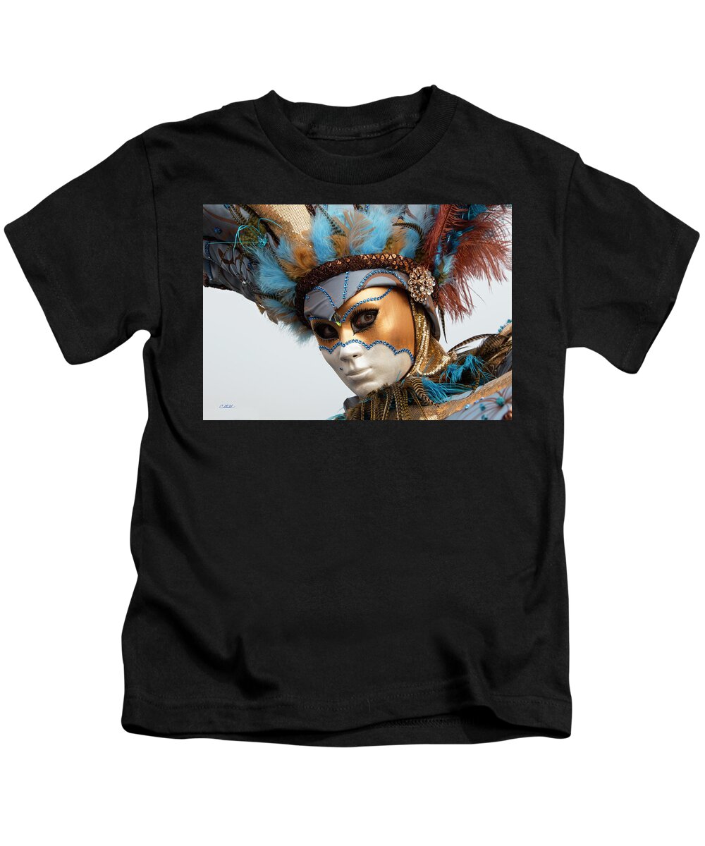 Venice Kids T-Shirt featuring the photograph Who Are You? by Cheryl Strahl
