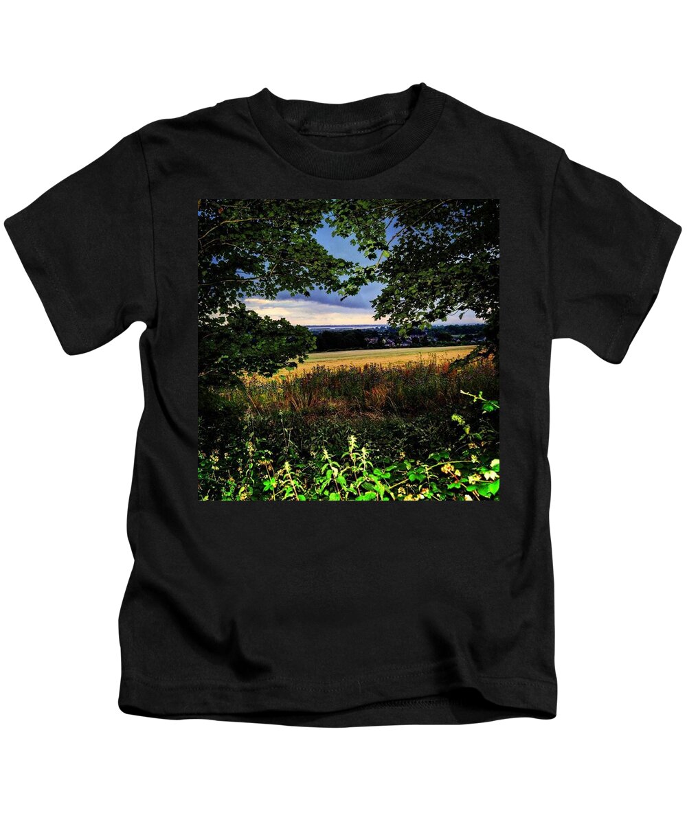 Beautiful Kids T-Shirt featuring the photograph Window In The Forrest by Richard Atkin