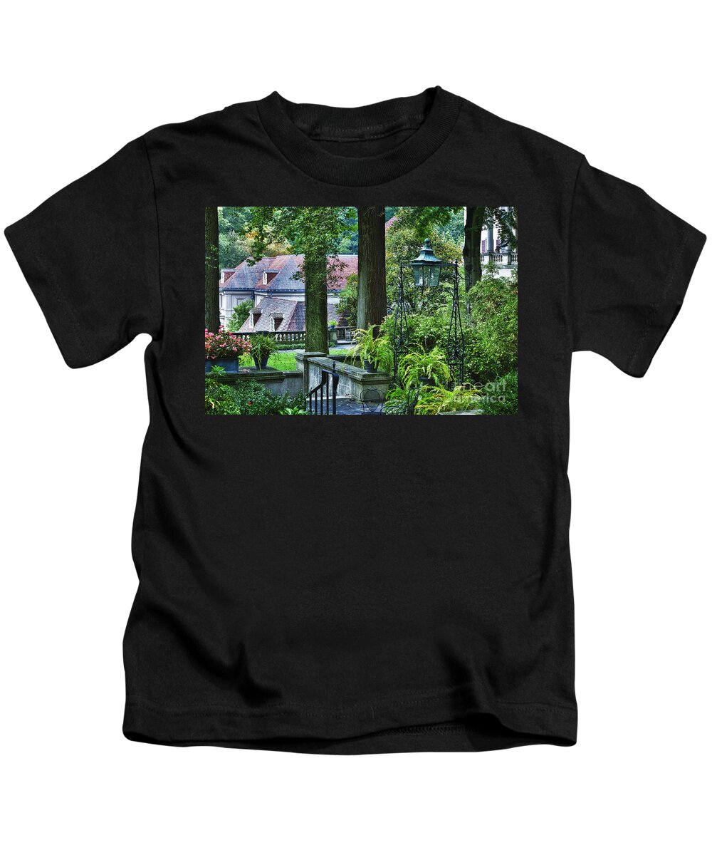 Delaware Kids T-Shirt featuring the photograph Winterthur Gardens by John Greim
