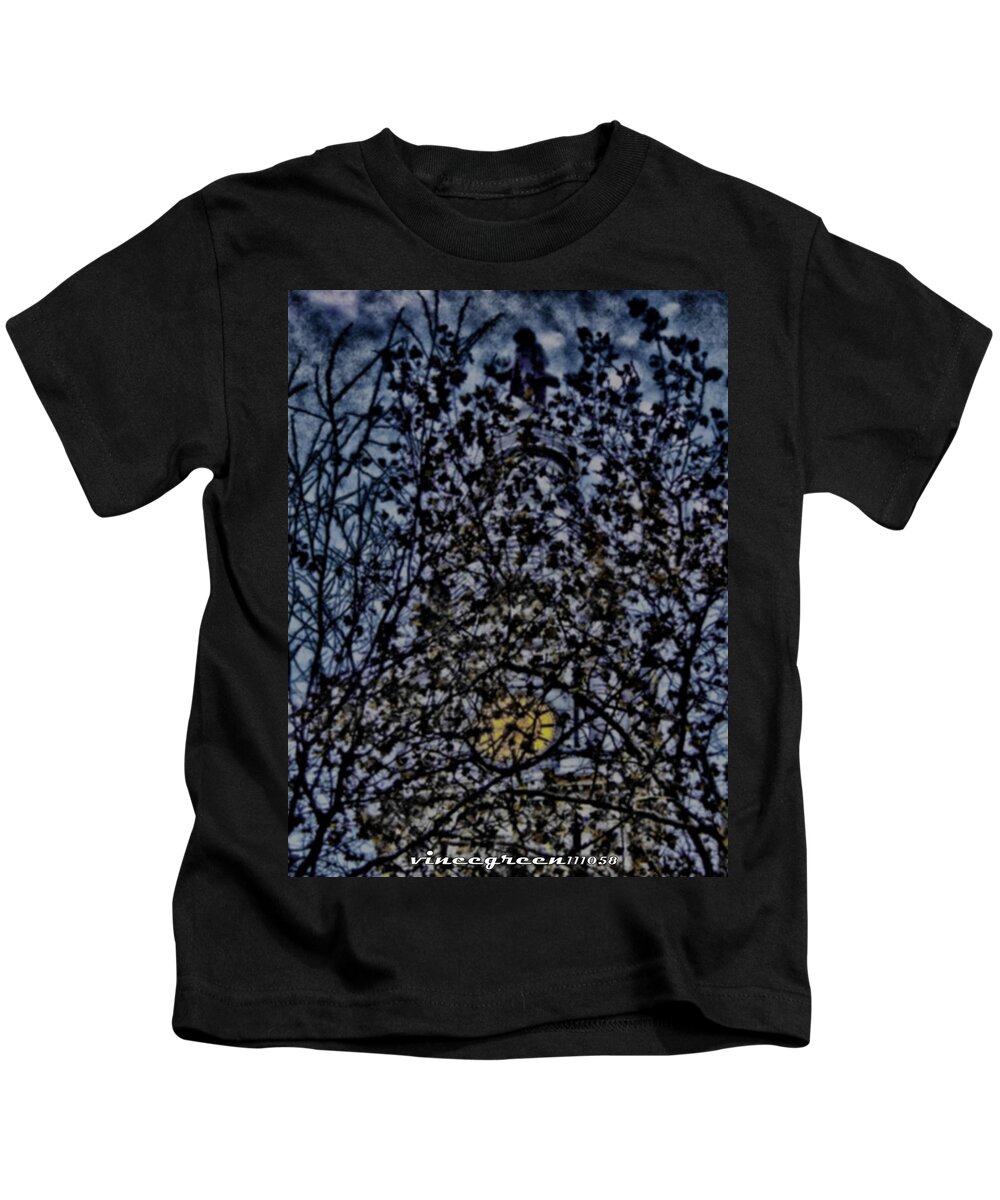 Philadelphia Kids T-Shirt featuring the digital art Wm Penn's Woods by Vincent Green