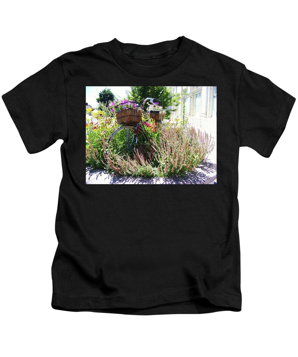 Garden Kids T-Shirt featuring the photograph Yester Year by Julie Rauscher
