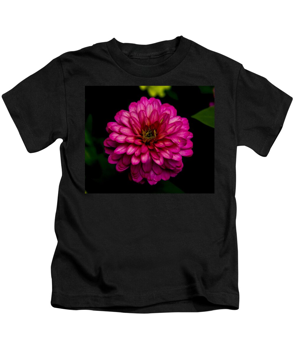 Flower Kids T-Shirt featuring the photograph Zinnia by Allen Nice-Webb