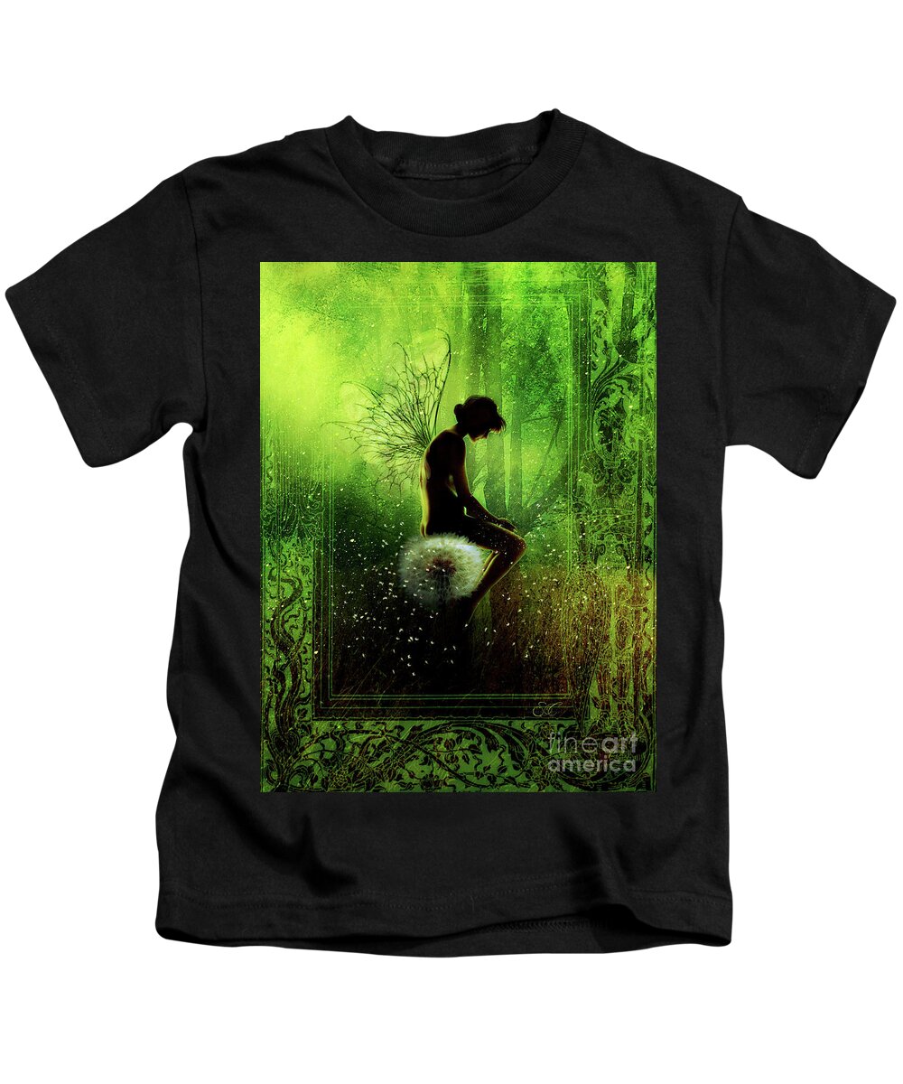 Expectations Kids T-Shirt featuring the digital art Expectations by Shanina Conway