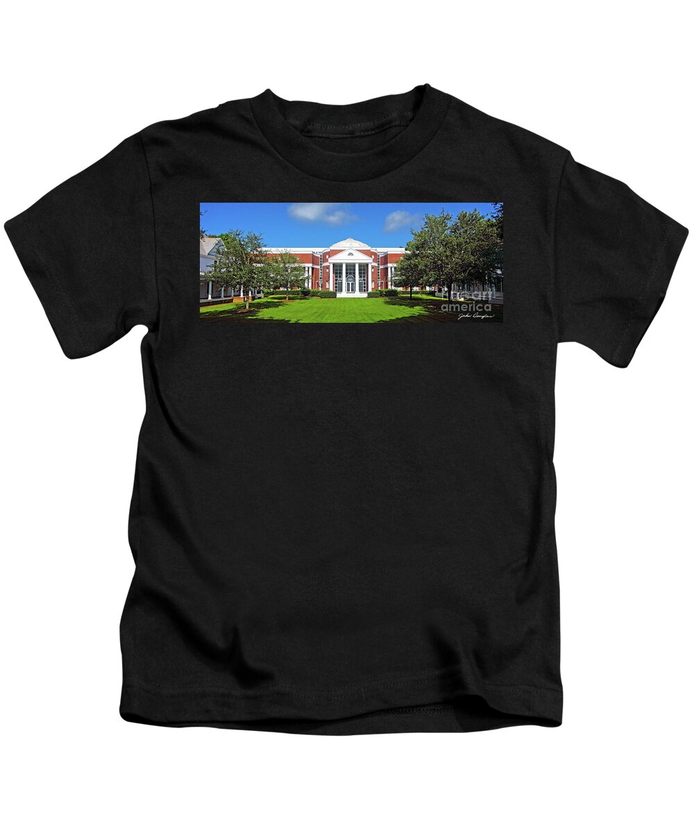 Fsu Law School Kids T-Shirt featuring the photograph FSU College of Law by John Douglas