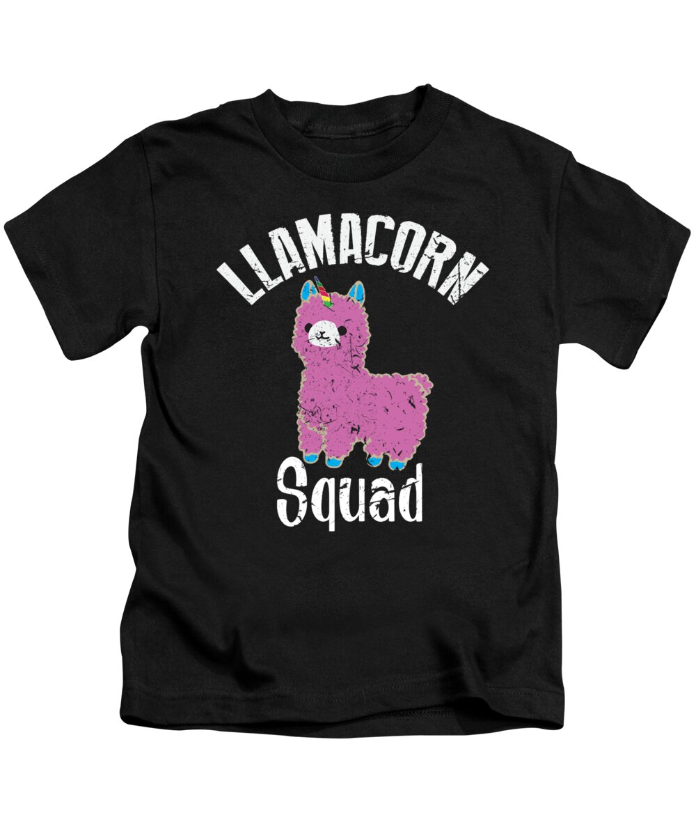 Winkelier Lodge Gehuurd Funny Llamacorn Squad Unicorn Alpaca Lama Kids T-Shirt by TeeQueen2603 -  Pixels