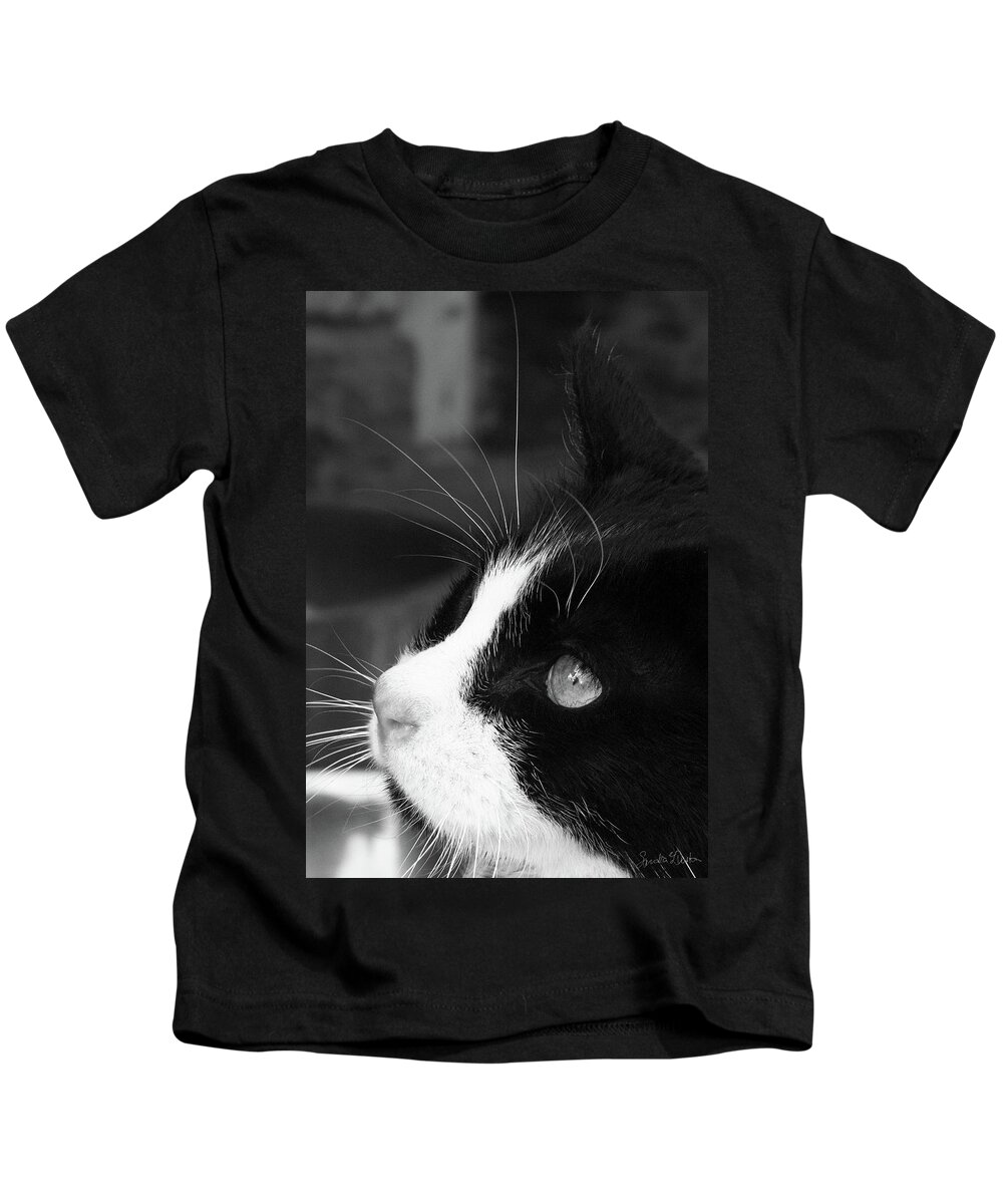 Gorgeous Kids T-Shirt featuring the photograph Gorgeous in Profile by Sandra Dalton