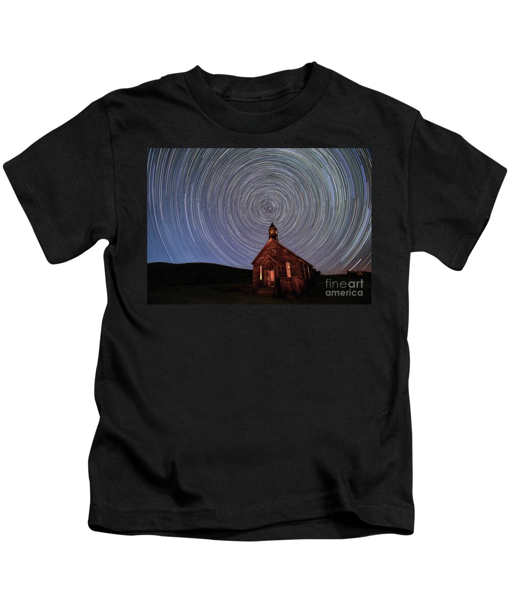 Landscape Kids T-Shirt featuring the photograph Holy Night by Alice Cahill