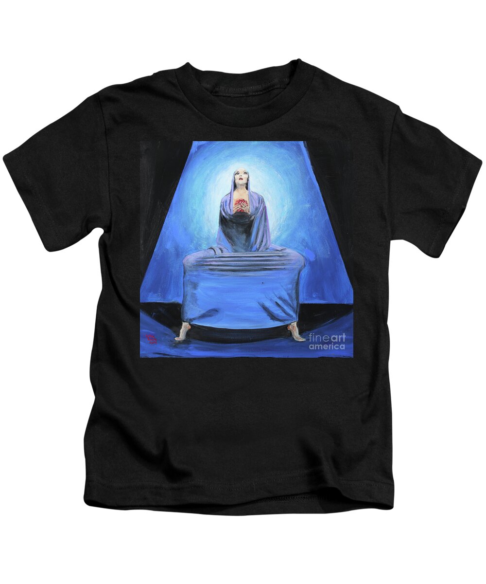 Dance Kids T-Shirt featuring the painting Inner Dance by Lyric Lucas