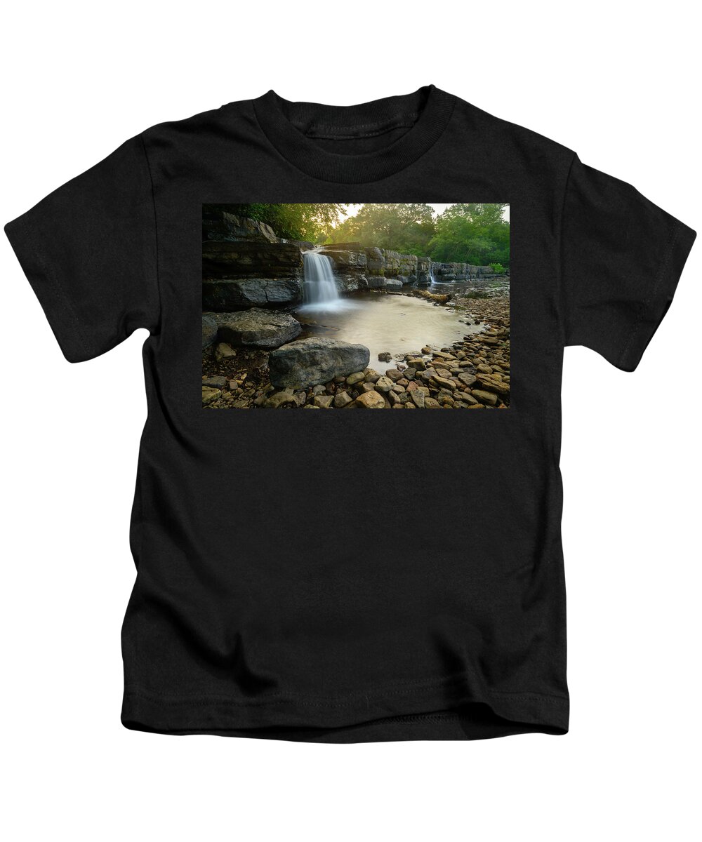 Arkansas Kids T-Shirt featuring the photograph Nature's Design by Michael Scott