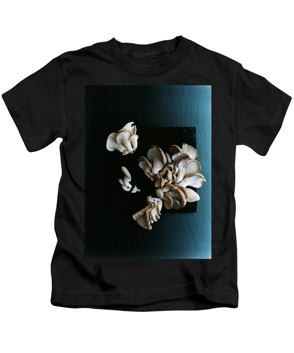 #new2022 Kids T-Shirt featuring the photograph Oyster Mushrooms by Romulo Yanes