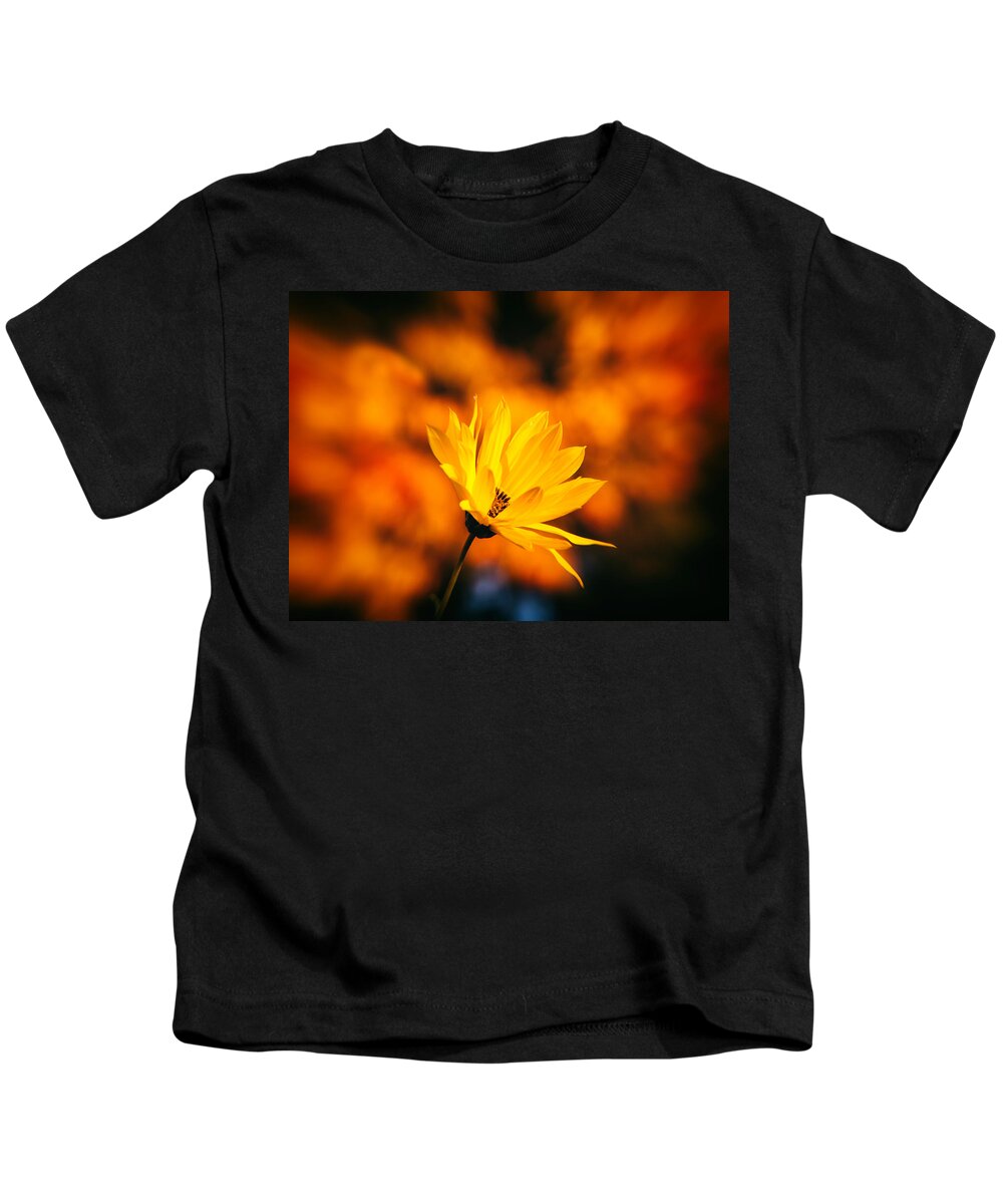 Coneflower Kids T-Shirt featuring the photograph Rudbeckia Grandiflora 3 by Jaroslav Buna