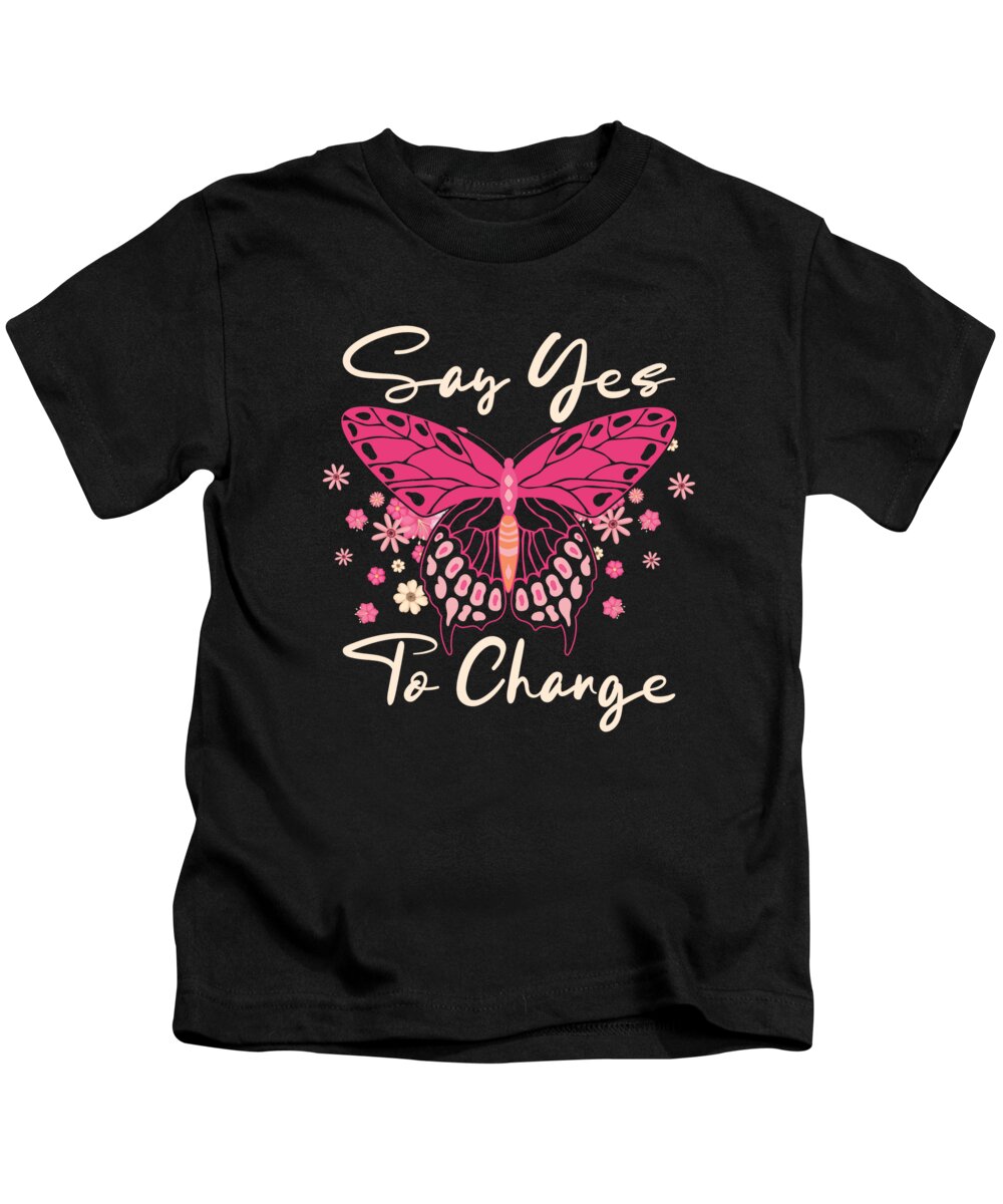 Butterfly Lovers Kids T-Shirt featuring the digital art Butterfly Lovers Entomology Change Butterflies #2 by Toms Tee Store