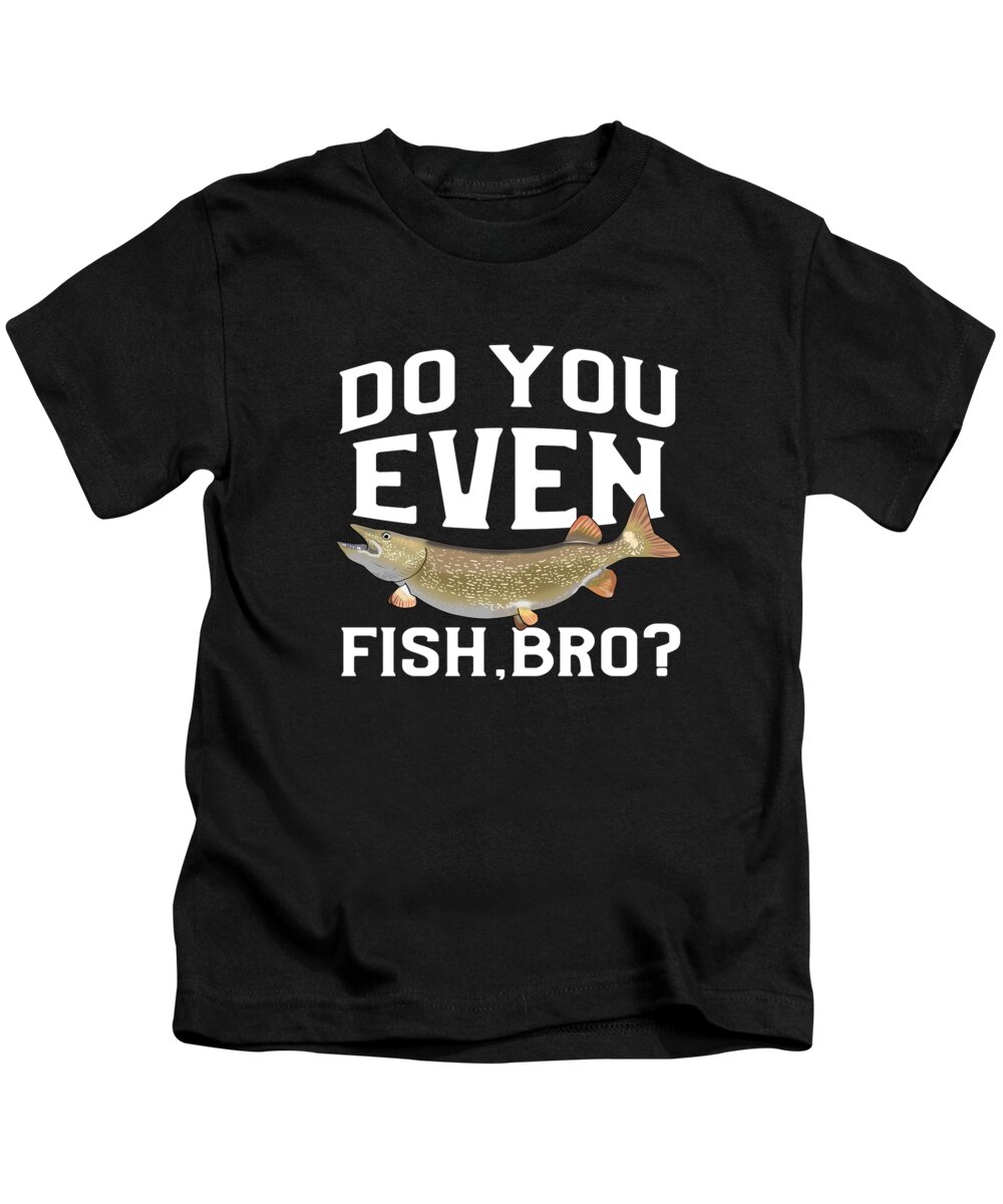 Funny Northern Pike Fishing Freshwater Fish Gift #2 Kids T-Shirt