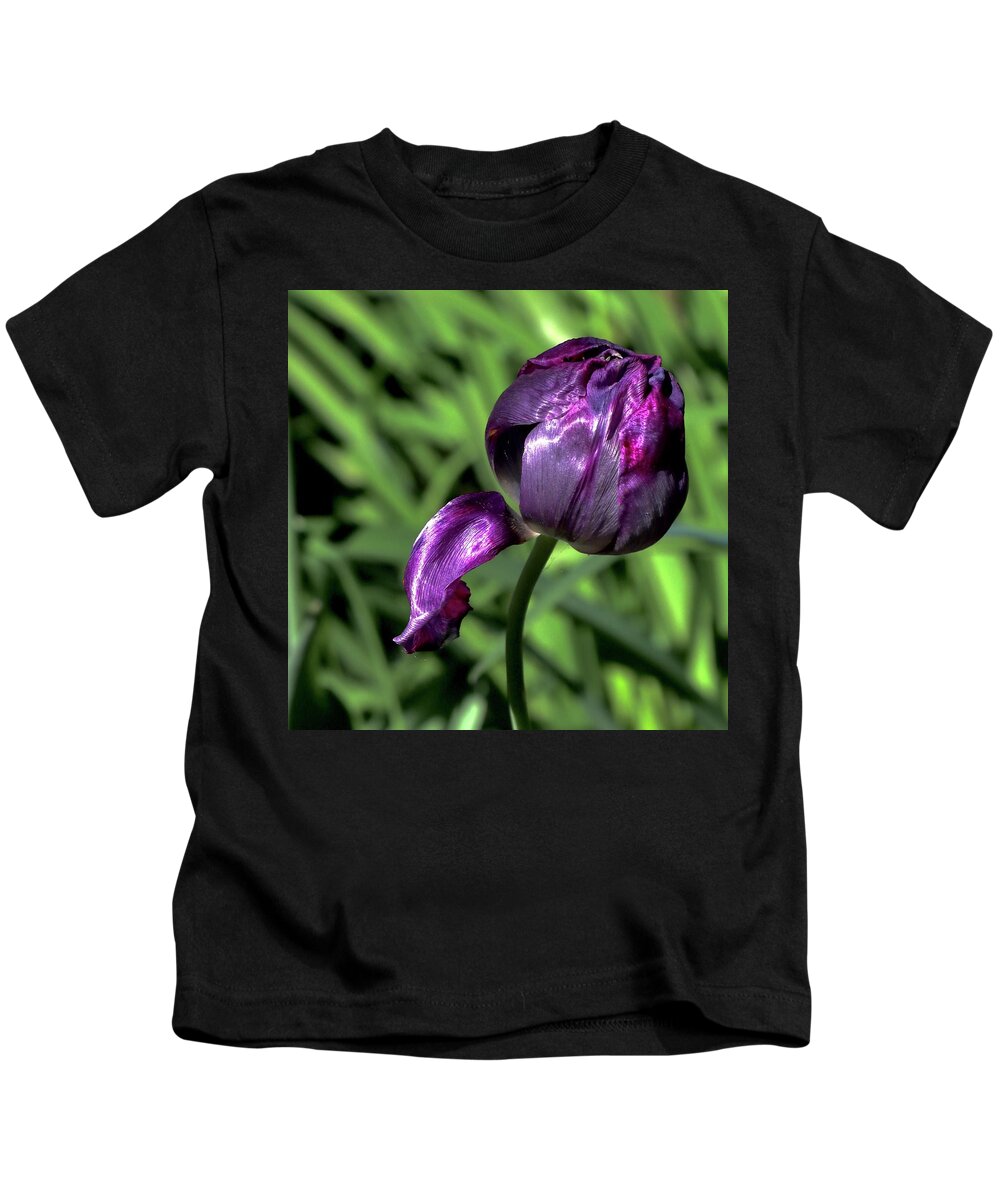 Tulip Kids T-Shirt featuring the photograph Tulip #5 by Sarah Lilja
