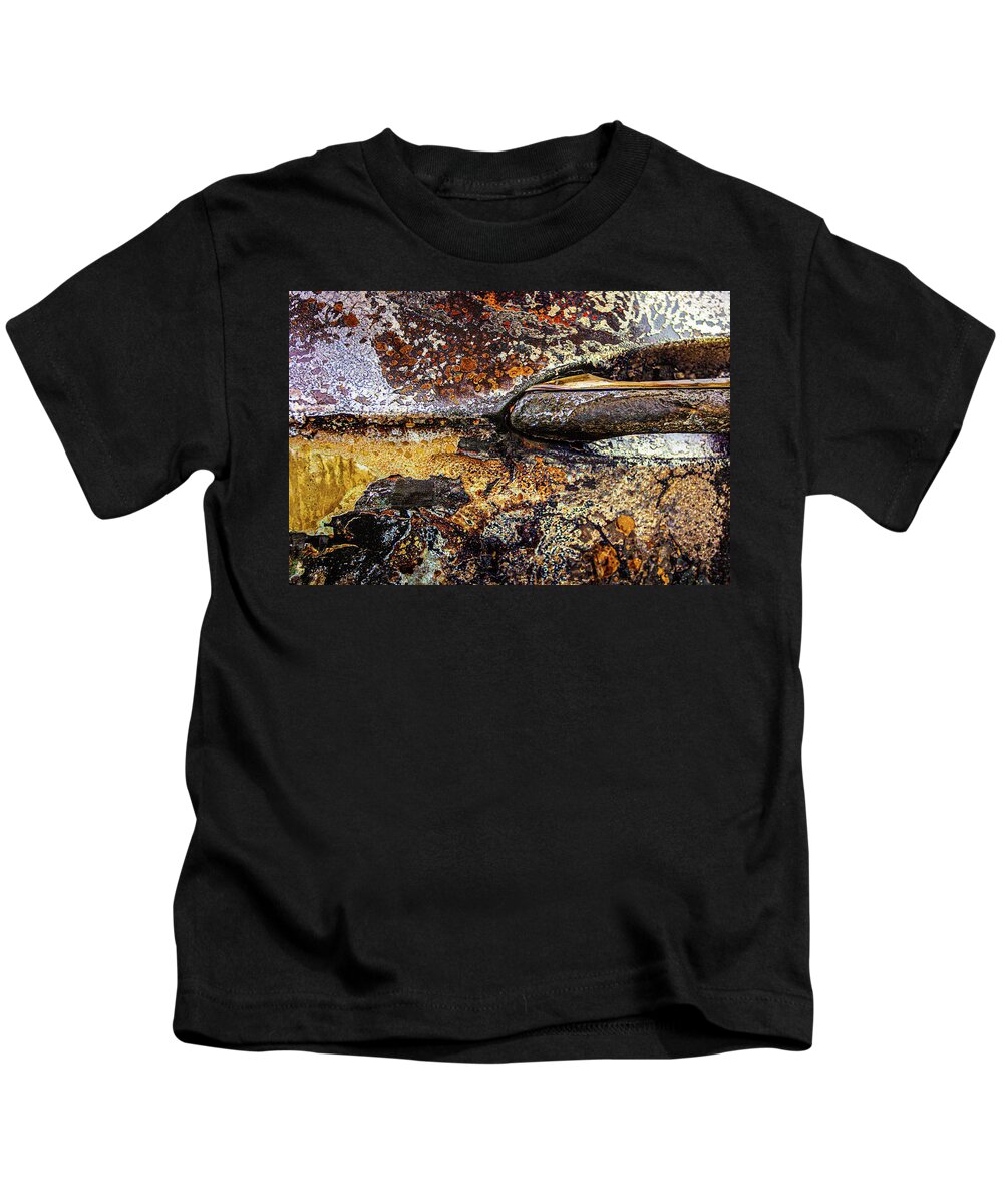 Abstract Kids T-Shirt featuring the photograph Ancient Artifact by Liquid Eye